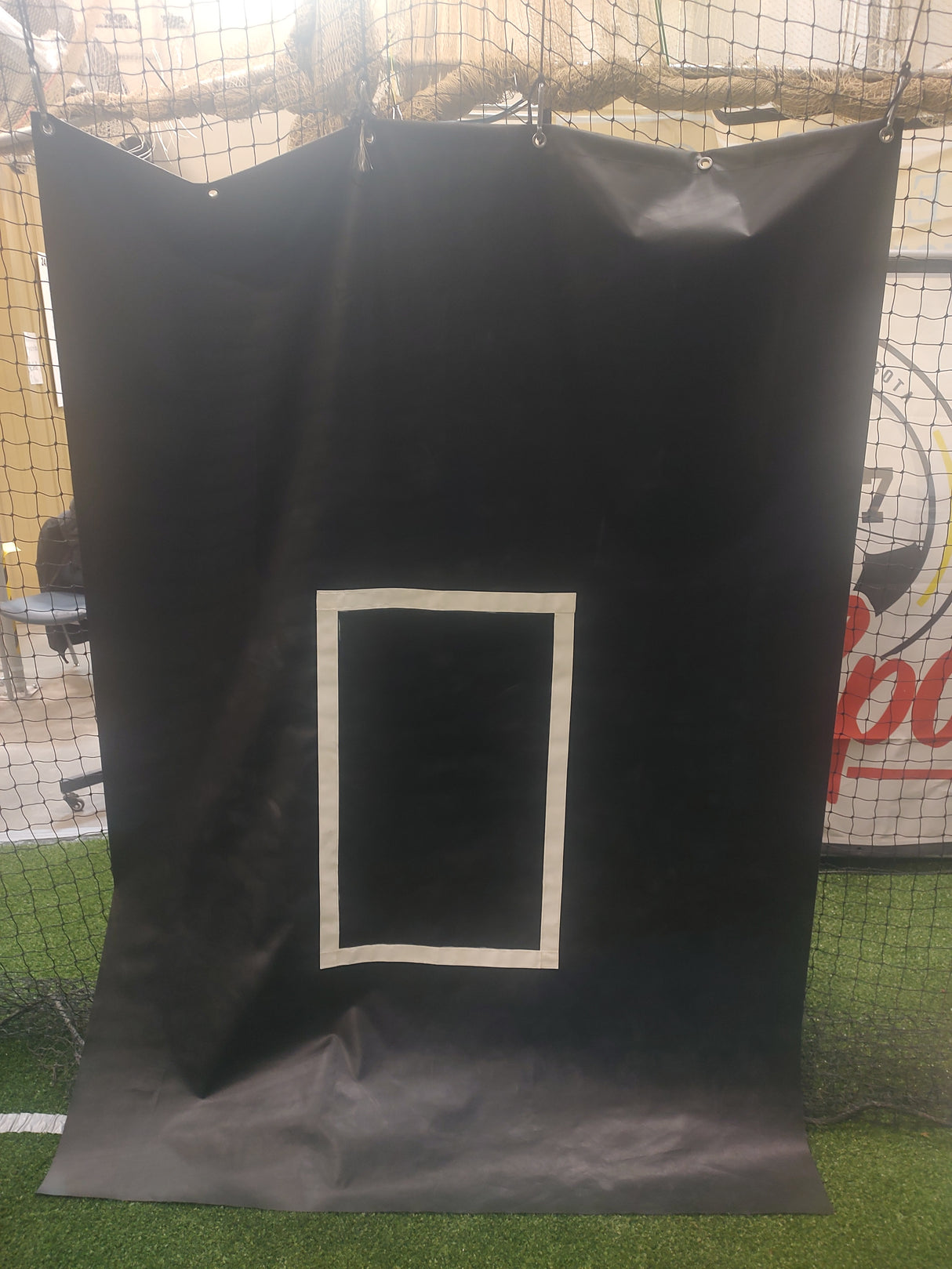 Protective Tarp with Strike Zone
