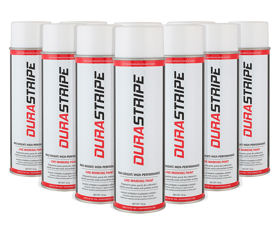 Dura Stripe White Aerosol Paint