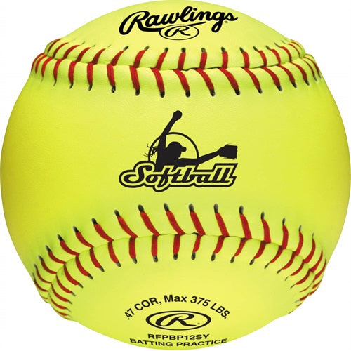 RAWLINGS 12" PRACTICE SOFTBALL