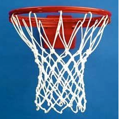 Heavy Duty Braided Nylon Basketball net PR.