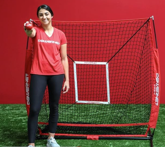 PowerNet 5x5 Hitting / Pitching Net - Black