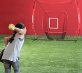 PowerNet DLX Baseball Net 7x7 Black