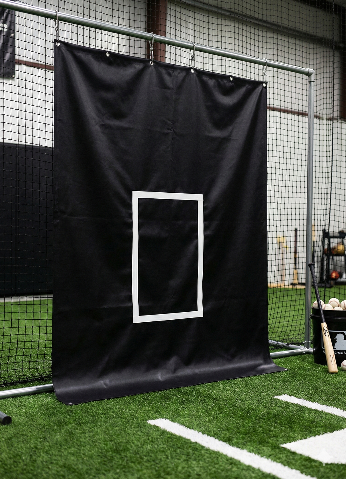 Protective Tarp with Strike Zone