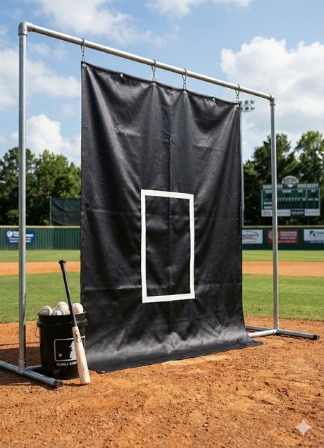 Protective Tarp with Strike Zone