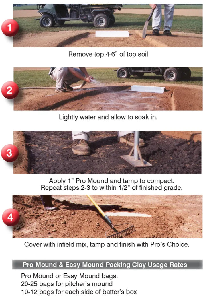Pro's Choice Easy Mound Clay - Single bag